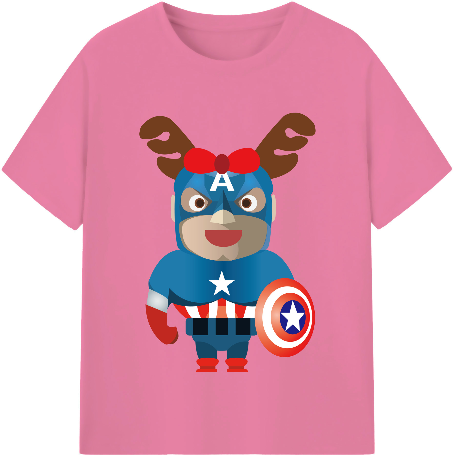 （画像用） アベンジャーズ The Avengers 綿100％半袖Tシャツ（フロントプリント）
